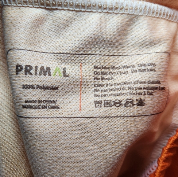 PRIMAL BIKE MS 2017 CYCLING JERSEY MENS SZ MEDIUM Orange Blue EUC - Picture 6 of 8